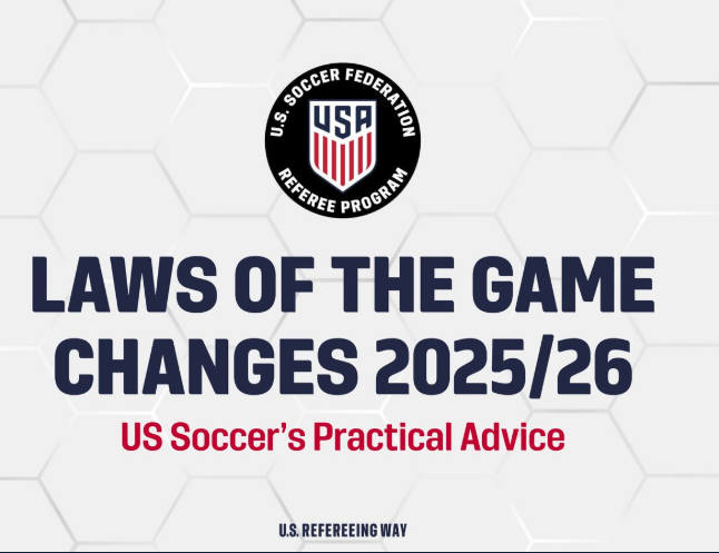 2025/26 Law Changes Every Soccer Fan, Ref, and Coach Should Know