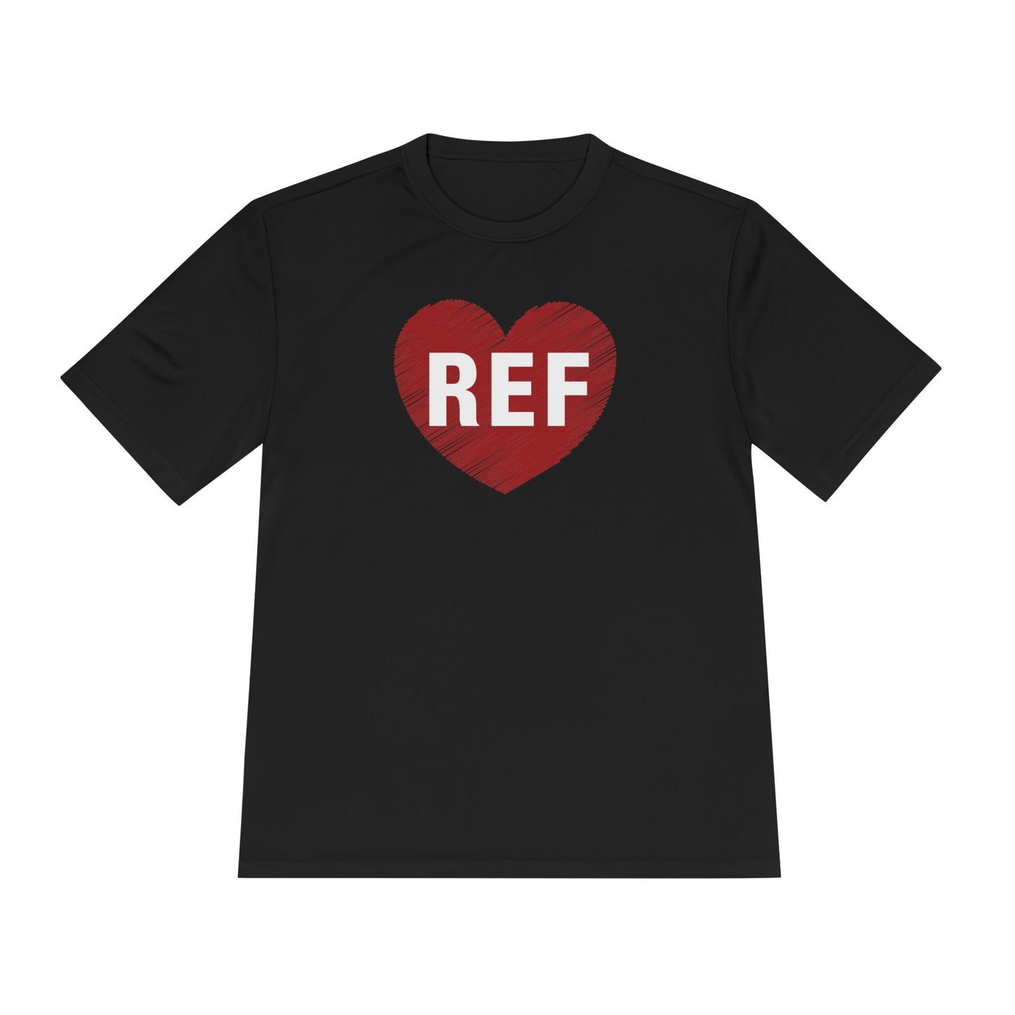 REF Heart Performance Underlayer — Soccer Referee Appreciation Shirt