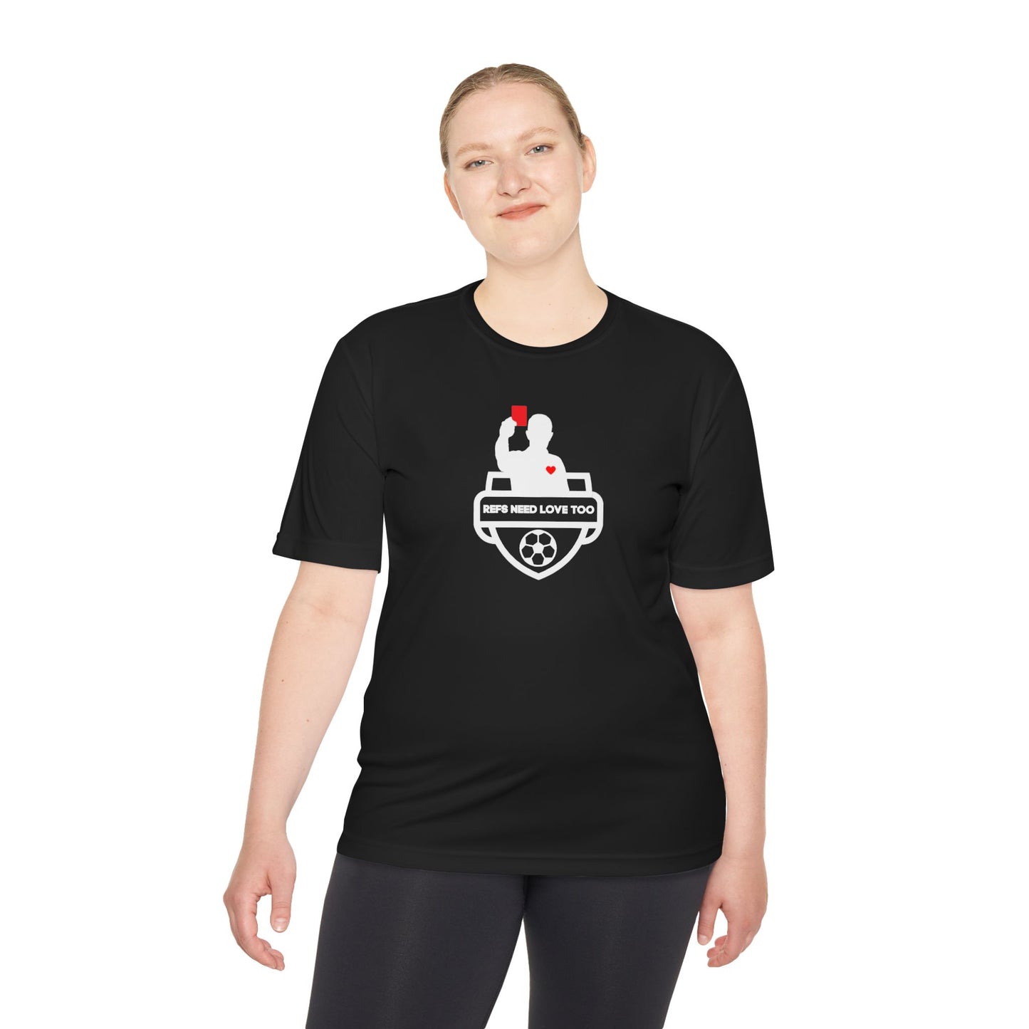 Performance Under-layer - Moisture-Wicking Sports Tee - Large Logo