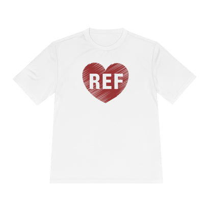 REF Heart Performance Underlayer — Soccer Referee Appreciation Shirt