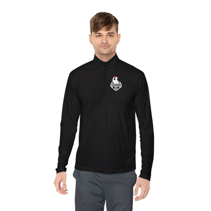 Cozy Winter Quarter-Zip Pullover - Refs need to stay warm too!