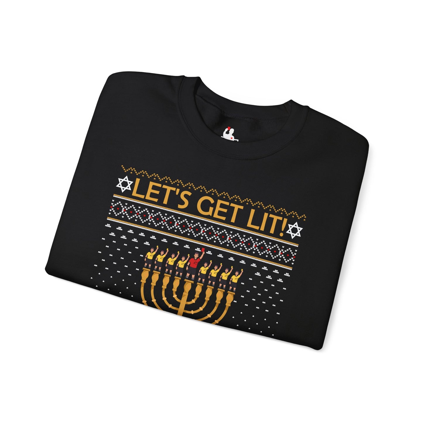 Holiday 'Let's Get Lit' Hanukkah Sweatshirt