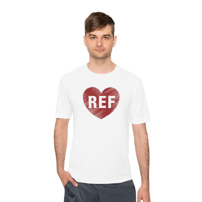 REF Heart Performance Underlayer — Soccer Referee Appreciation Shirt