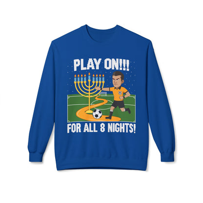 Holiday 'Play On!' Hannukah Soccer Referee Sweatshirt