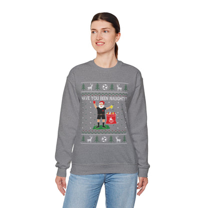 Holiday "Have You Been Naughty?" Soccer Ugly XMAS Sweater