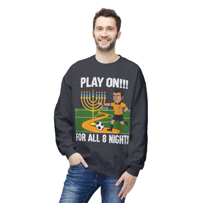 Holiday 'Play On!' Hannukah Soccer Referee Sweatshirt