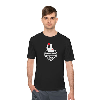 Performance Under-layer - Moisture-Wicking Sports Tee - Large Logo