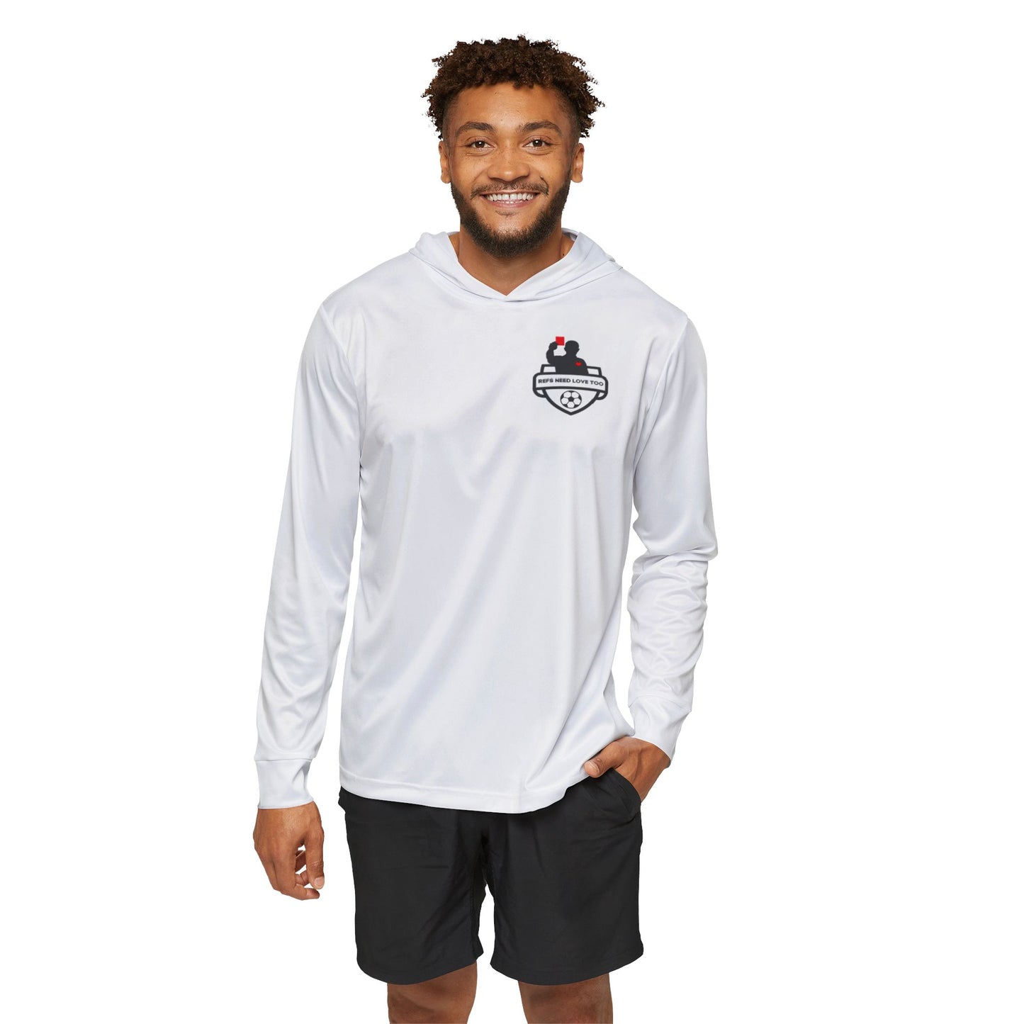 REFS NEED LOVE TOO Soccer Referee Hoodie