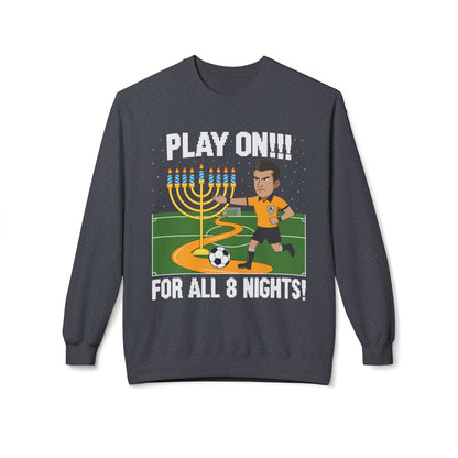 Holiday 'Play On!' Hannukah Soccer Referee Sweatshirt