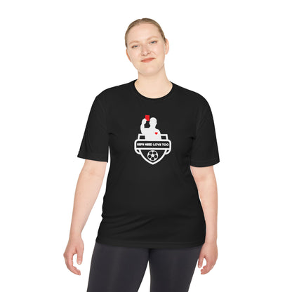 Performance Under-layer - Moisture-Wicking Sports Tee - Large Logo