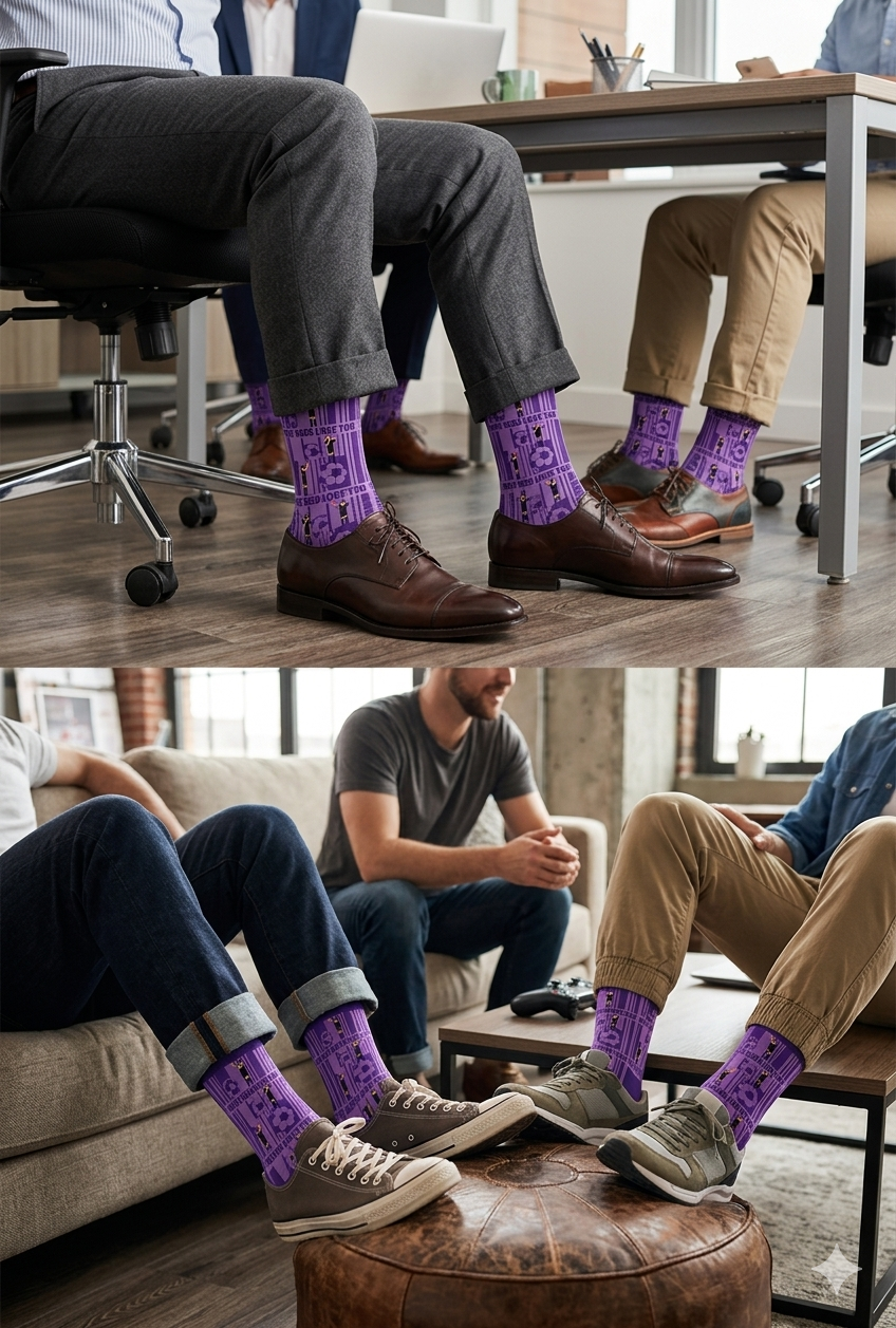 FUN Ref Socks! (Set of 2 pairs))