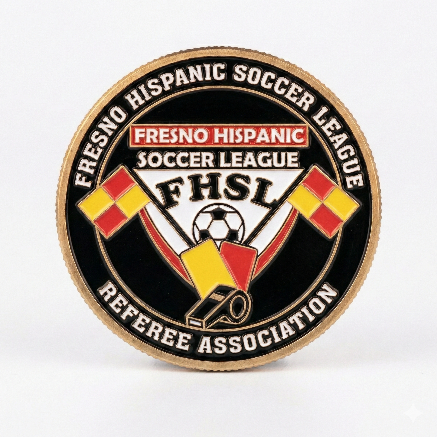 Custom Tournament and Referee Association Coins