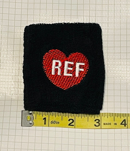 REF LOVE! Wrist Sweatband 2-Pack