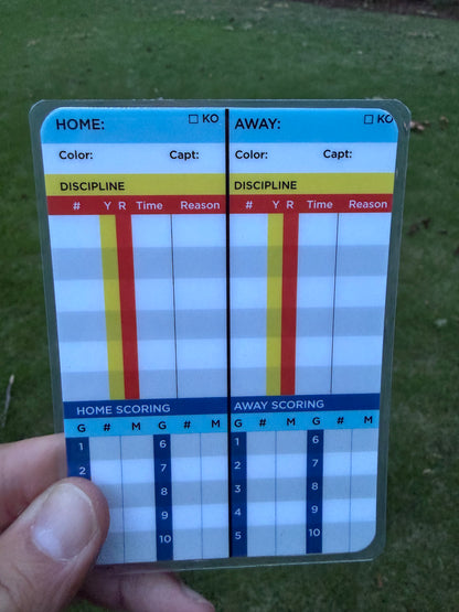 Pro Ref Scorecards Gen 3 (Set of 2)