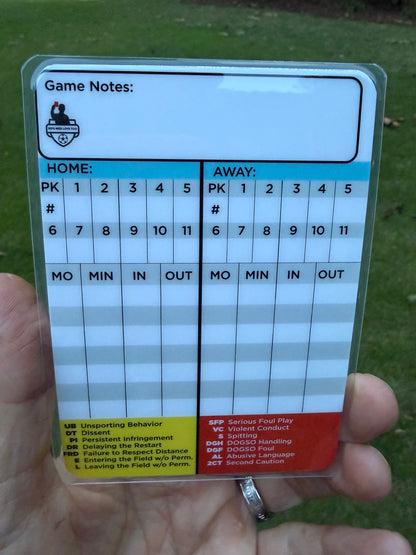Pro Ref Scorecards Gen 3 (Set of 2)