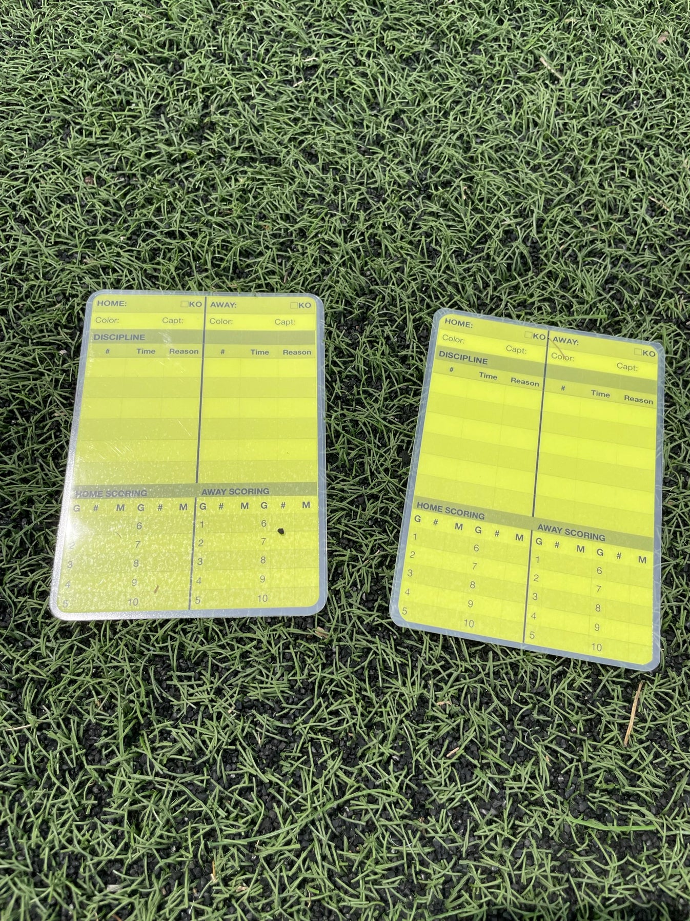 Referee Score Card Set – REFS NEED LOVE TOO