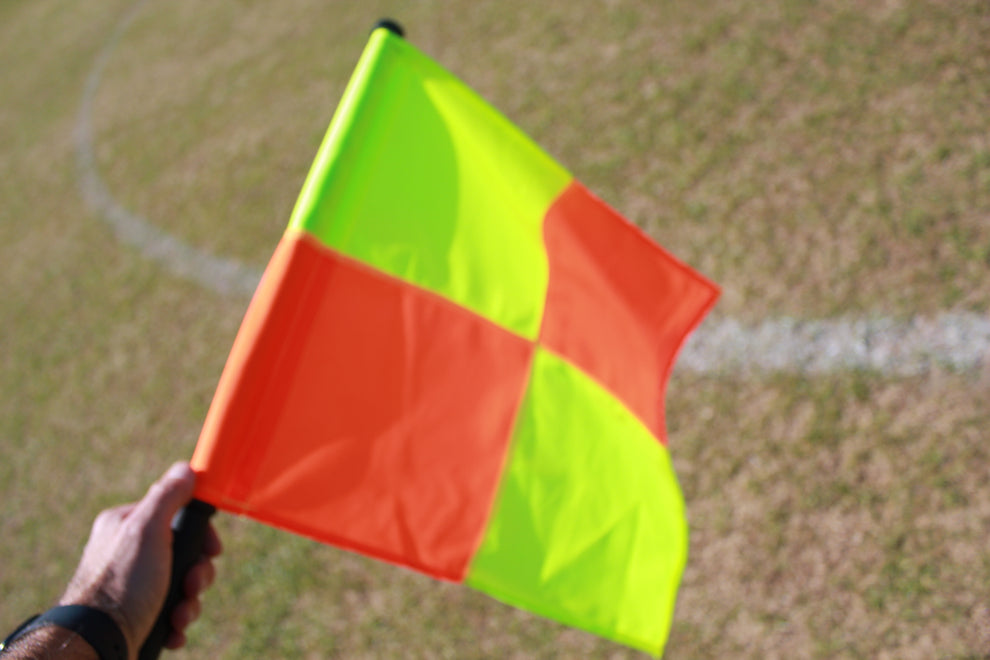 Premium Soccer Referee Flags – REFS NEED LOVE TOO