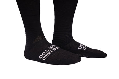 Pro-Grip NCAA Performance Referee Socks (All Black Edition)