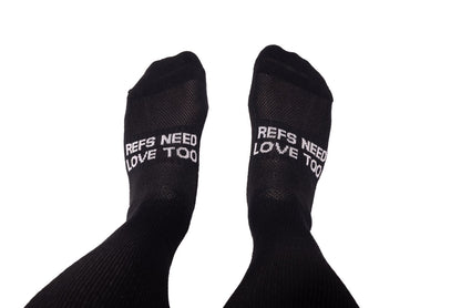 Pro-Grip NCAA Performance Referee Socks (All Black Edition)