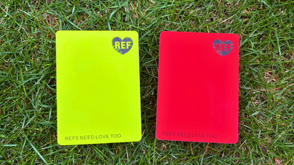 Red & Yellow Cards with Pre-Game Checklist included!