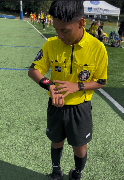 REF LOVE! Wrist Sweatband 2-Pack