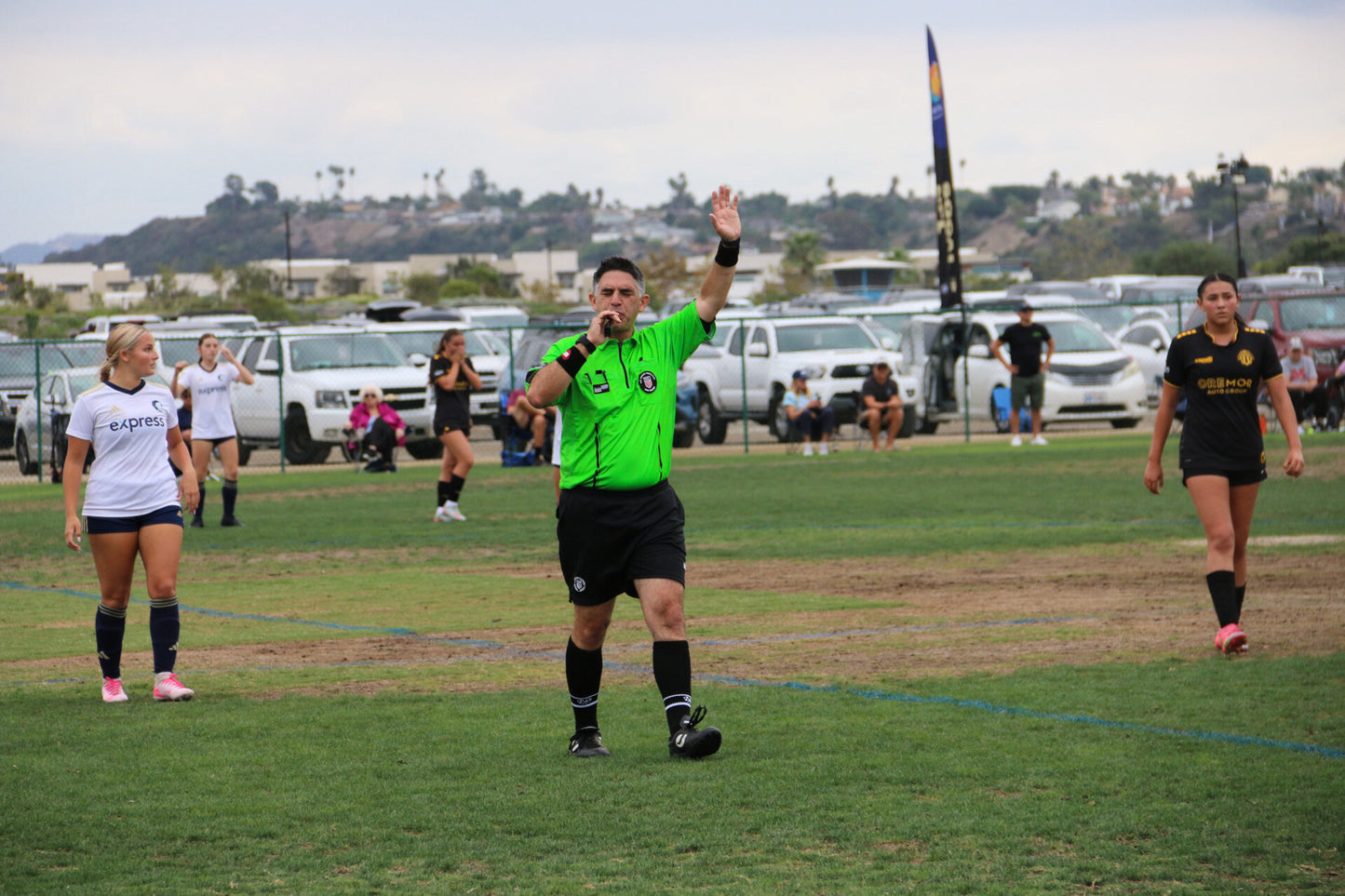 Pro-Grip Performance Referee Socks (USSF 2-Stripe Edition)