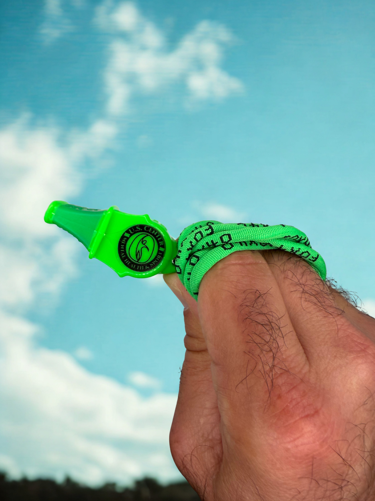Fox 40 Sonik Blast CMG Whistle | Benefiting US Center for Mental Health in Sport