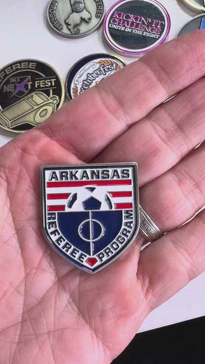 Custom Tournament and Referee Association Coins