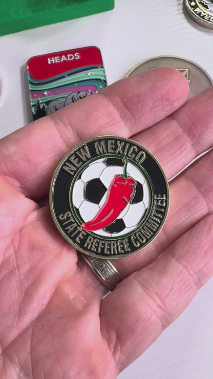 Custom Tournament and Referee Association Coins